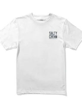 T-shirt à Manches Courtes Tried And True White XL Garçon