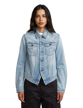 Giacca Di Jeans Pitched Sun Faded Cloudburst L