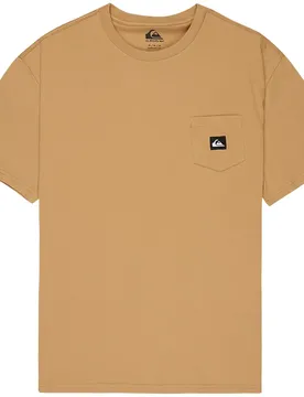 T-shirt à Manches Courtes Salt Water Pocket Khaki L