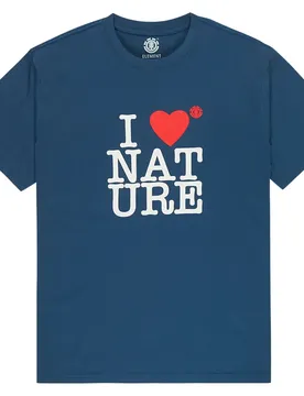 T-shirt à Manches Courtes I Heart Dark Denim M