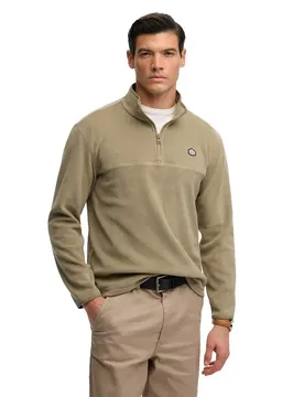 Sweat à Demi-zip Expedition Fleece Silver Sage 3XL