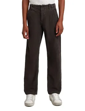 Pantaloni Chino Mosa Straight Fit Deep Brown 12 Anni
