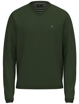 Maglione Con Scollo A V 1602315 Dark Khaki 2XL