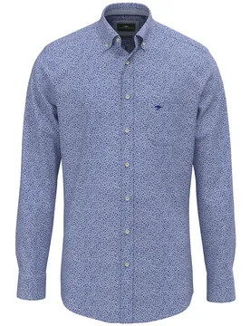 Chemise à Manches Longues 16028220 Harbor Blue L