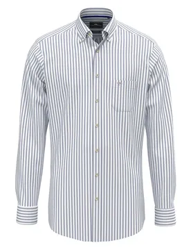 Chemise à Manches Longues 16138440 Harbor Blue L