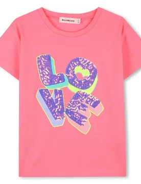 T-shirt à Manches Courtes U21957 Fuchsia 8 Années Fille