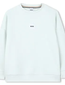 Sweat-shirt J52965 Green Sprout 10 Années Garçon