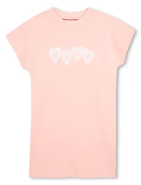 Hugo Robe Sans Manches G01030 Pastel Pink 4 Années Fille
