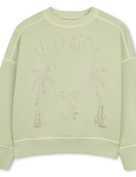 Sweat-shirt X60541 Iced Mint 10 Années Fille