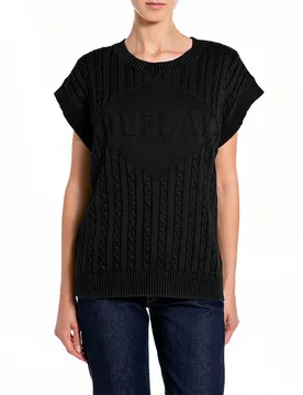 Maglione Senza Maniche Dk211.000.g21280g Black M