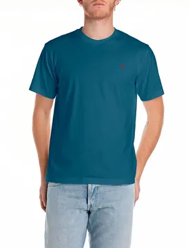 T-shirt à Manches Courtes M3015 .000.2660 Petrol Blue 2XL