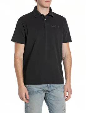Polo à Manches Courtes M3432 .000.22696g Blackboard 2XL