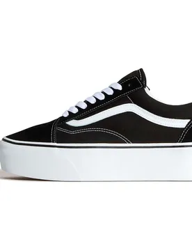 Baskets Old Skool Stackform Suede / Canvas Black / True White EU 43