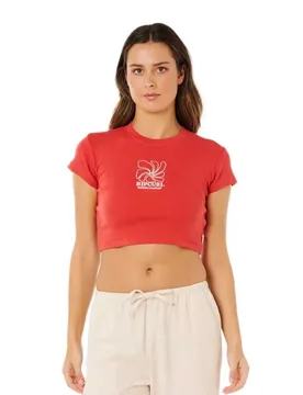T-shirt à Manches Courtes Pacific Coast Baby Deep Red S