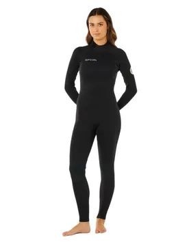 Combinaison En Néoprène à Manches Longues Et Fermeture éclair Dans Le Dos Trad 3/2 Mm Black 12