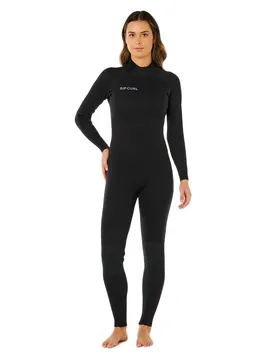 Combinaison En Néoprène à Manches Longues Et Fermeture éclair Dans Le Dos Trad 4/3 Mm Black 10