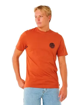 T-shirt à Manches Courtes Wettie Passage Icon Baked Clay 2XL