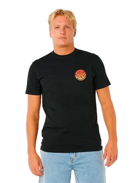 T-shirt à Manches Courtes Wettie Passage Icon Black M