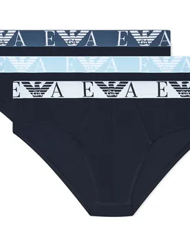 Emporio Armani Slips Em000258_af20668 3 Unités Ar.Blu / Ar.Blu / Ar.Blu 2XL