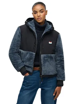 Sweat-shirt à Zip Super Soft Hybrid Ebony S