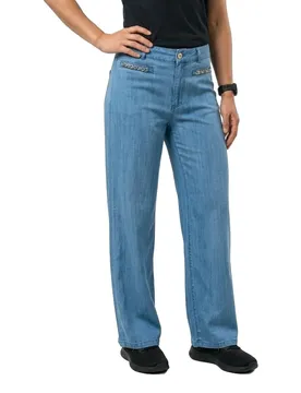 Jeans A Vita Alta 21010919 Wide Leg Light Wash 29