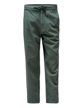 Joggers 21011243 Linen Dark Brown V2 XL