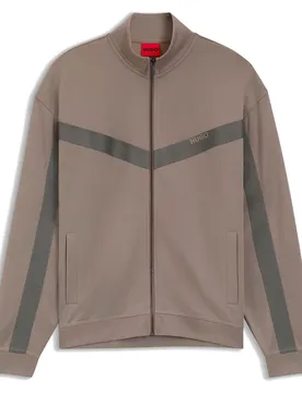 Hugo Sweat-shirt à Zip Darti 10249830 Light / Pastel Brown M