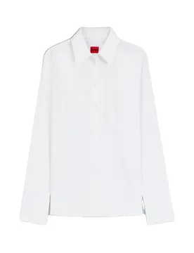 Hugo Chemise à Manches Longues The Fitted 10276558 White 42