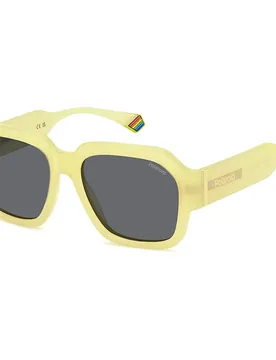 Lunettes De Soleil Pld6212sx40g 54/17/140 Yellow / Grey One Size Homme