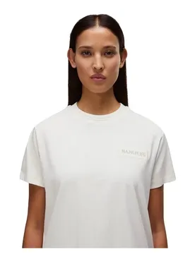 T-shirt à Manches Courtes Clarao White Whisper XL