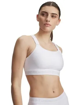 Soutien-gorge De Sport à Fort Impact Heatgear White S
