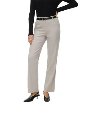 Pantalon Zamira Bestie Straight Light Grey Melange S