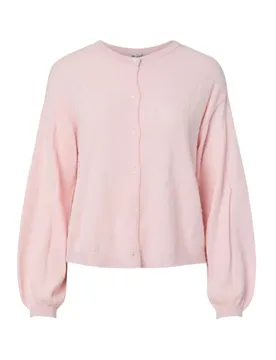 Cardigan Naomi O-neck Knit Roseate Spoonbill / Melange XL