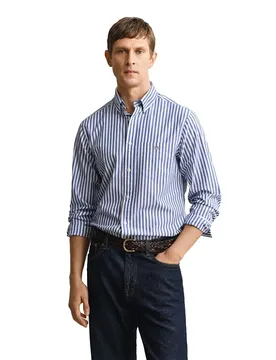 Chemise à Manches Longues 3260011 Regular Fit College Blue M