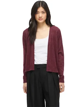 Cardigan Ril Short Knit Port Royale / Dark Melange XS