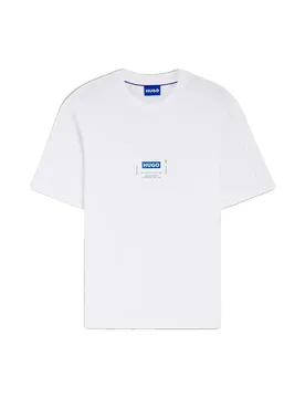 Hugo T-shirt à Manches Courtes Nurazti 10279510 White XS