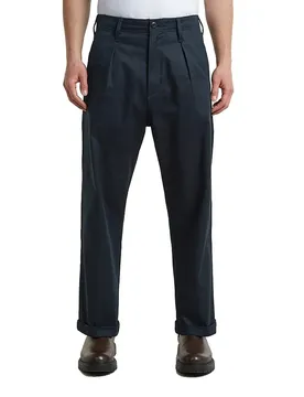 Pantaloni Chino Pleated Relaxed Fit Salute 34