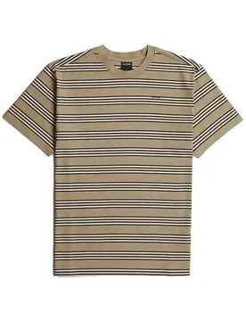 T-shirt à Manches Courtes Striped Regular Fit Safari / Salute Stripe M