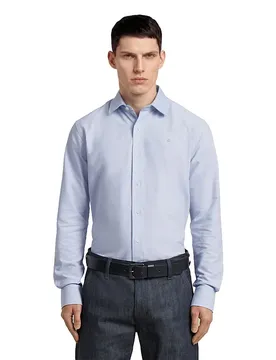 Chemise à Manches Longues The Hendrik Slim Fit Light Wave XL