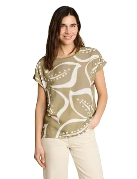 T-shirt à Manches Courtes 1051209 Silver Olive S