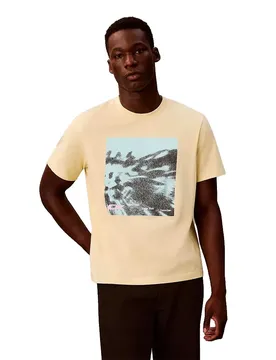 Jeans T-shirt à Manches Courtes 20s 5am Lime Spritz M