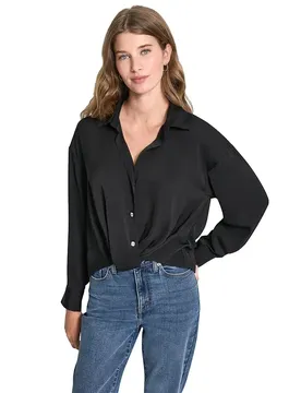 Chemise à Manches Longues Dw5900125 Black S