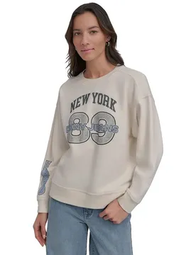 DKNY Felpa New York 89 Lt Taupe S