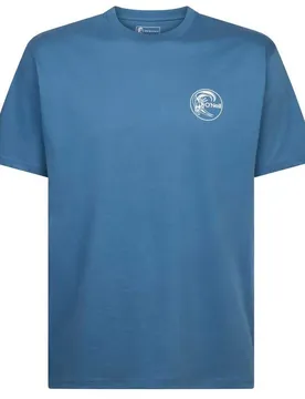 T-shirt à Manches Courtes Originals Chest Print Copen Blue M