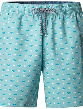 FaÇonnable Short De Bain Birdie Fanfare Green L