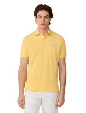 FaÇonnable Polo à Manches Courtes Birdie Pima Piq Flax Yellow M