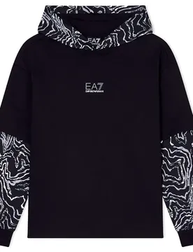Ea7 Emporio Armani Sweat-shirt 7b000304_af13512 Black 16 Années Garçon
