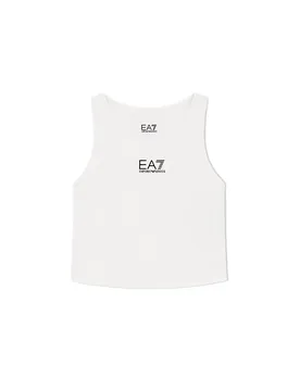 Ea7 Maglietta Senza Maniche 7g000110_af152 White 16 Anni