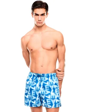 Ea7 Costume Da Bagno Boxer 7m001715_af21250 Turkish Sea / White M
