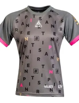 T-shirt à Manches Courtes Player Lfh V25 Grey / Pink L